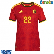 Belgija Alexis Saelemaekers #22 Domaci Dres za Ženska SP 2026 Kratak Rukav